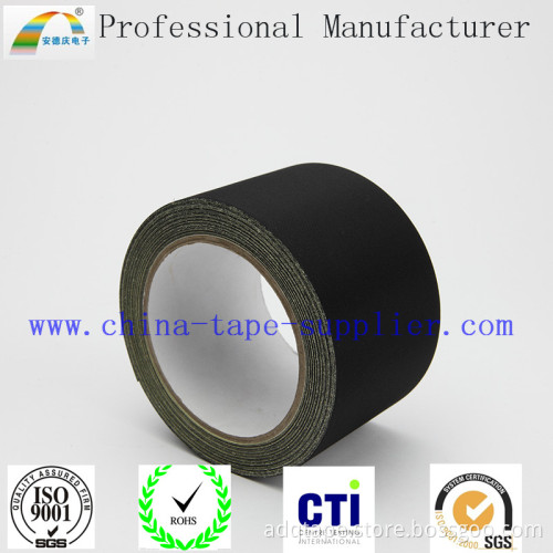 Thickness 0.08mm Black Plain Weave Conductive Cloth Tape (T=0.08mm)